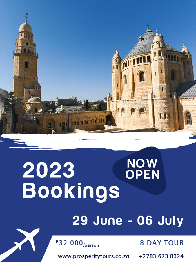 Book your Israel Tour for 2023